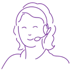 黒の背景に紫色のエイリアン