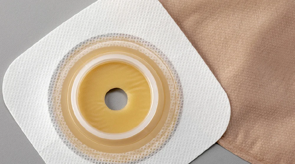 Vorgestanzte Hautschutzplatte